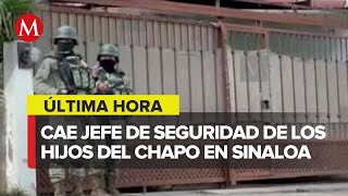 Capturan a ‘El Nini’ líder de las fuerzas especiales de Los Chapitos en Sinaloa [upl. by Marianna]