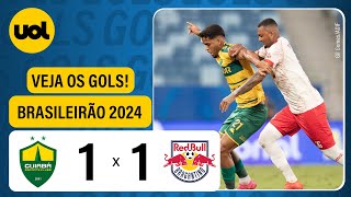 VEJA OS GOLAÇOS DE CUIABÁ 1 x 1 RED BULL BRAGANTINO [upl. by Tabina]