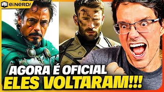 HAJA CORAÇÃO CHRIS EVANS VOLTA AO UCM VINGADORES RAIZ VÃO VOLTAR [upl. by Ardenia]