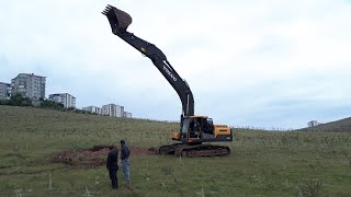 Volvo EC 300 DL Taşlı Hafriyat  Scavo in pietra Volvo EC 300DL [upl. by Sager363]