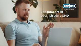 Devi attivare SPID Richiedilo da casa con InfoCert [upl. by Tterrej]