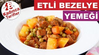 Etli Bezelye Yemeği Nasıl Yapılır  Bezelye Yemeği Tarifi  Kadınca Tarifler [upl. by Birdie]