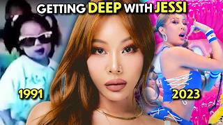 Kpop Icon Jessi Reacts to Her IG TikTok and Music Videos  Getting DEEP With Jessi [upl. by Ydnab]