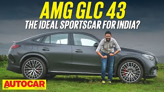 2024 Mercedes AMG GLC 43 Coupe review – Allweather sportscar  First Drive  autocarindia1 [upl. by Aenit]