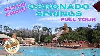 Get to Know Coronado Springs  Complete Resort Walkthrough [upl. by Urquhart]