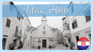 Jelsa Hvar 🏘️ Colors of the Rain 🎨 CROATIA  4K 60fps [upl. by Esertak940]