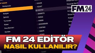 Football Manager 2024 PreGame Editör Kullanım Rehberi  Adım Adım Talimatlar [upl. by Ehudd672]