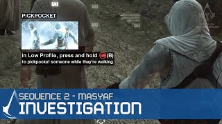 Assassins Creed Walkthrough  Memory Block 2 Masun Masyaf Investigation 14 [upl. by Laurianne753]