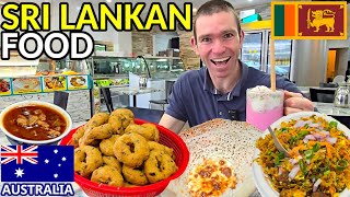 EPIC Sydney Sri Lankan Food Tour  Hoppers Kottu Roti and More [upl. by Decca]