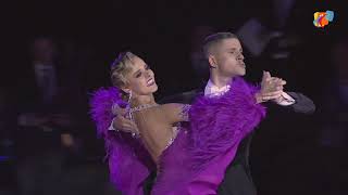 Alexey Glukhov amp Anastasia Glazunova  2024 WDSF GrandSlam Standard Calvià Final Tango [upl. by Ambert451]