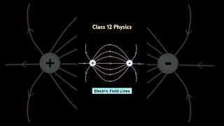 Electric Field Lines Between Two Opposite Charges Explained  Class 12 Physics [upl. by Eicyaj]