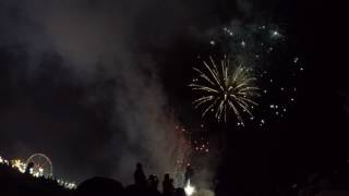 July 28 2017 Coney Island NY Fireworks Finale [upl. by Brackett]