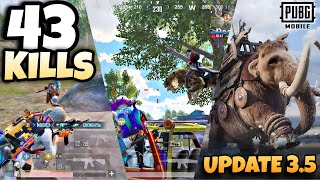 43 KILLS🔥IN 2 MATCHES🔥35 UPDATE GAMEPLAY  PUBG MOBILE  INDOREX GAMING [upl. by Sontag]