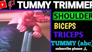 How to use Tummy TRIMMER in 2080  TUMMY TRIMMER WORKOUT Full Body workout [upl. by Akinet]