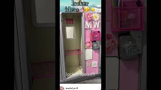 locker ideas preppy middles chool highschool cute lockers highschoollockers schoollocker [upl. by Roda]