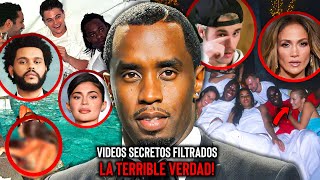 ASÍ ERAN LAS PERTURBADORAS FIESTAS DE DIDDY CON LOS FAMOSOS Justin Bieber Khloe JLo [upl. by Arah]