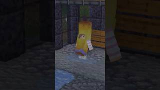 Banana girl accident 2 shorts minecraft animation [upl. by Wildon]