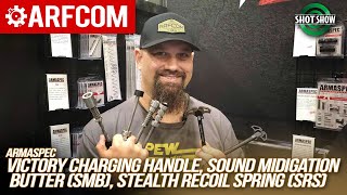 Armaspec  Victory Charging Handle SMB and SRS  SHOTShow 2023 [upl. by Puglia]