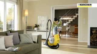 Пылесос с аквафильтром Karcher DS 5800 [upl. by Francis]