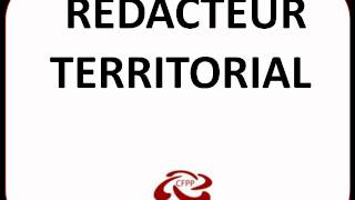 redacteur territorial [upl. by Ahsinor51]