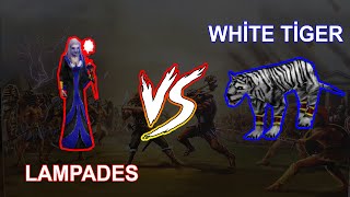 Age of Mythology  Lampades vs White Tiger [upl. by Aleedis]