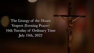 71922 Vespers Tuesday Evening Prayer of the Liturgy of the Hours [upl. by Wendel]