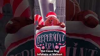 Hot Cocoa Mug Christmas Inflatable christmasinflatables christmas hotcocoa inflatable walmart [upl. by Hekker]