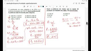 Potência e Rendimento [upl. by Gard]