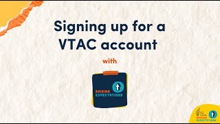 How to Create a VTAC Account  StepbyStep Guide for OutofHome Care Experienced Students [upl. by Boar74]