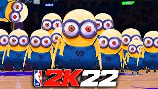 MINIONS 1 MILLION OVERALL BOB BREAKS The NBA 2K22 SYSTEM RISE OF GRU MINIONS In NBA 2K [upl. by Gipps]