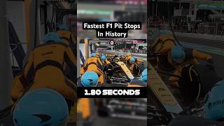 The Fastest F1 Pit Stops In History  Shorts Edition shorts f1 f1shorts [upl. by Melessa]