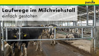 Laufwege im Milchviehstall einfach gestalten [upl. by Jacobba]