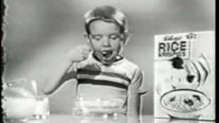 Kelloggs Rice Krispies Commercial From 1960 [upl. by Seilenna971]