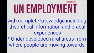 Essay writing on Unemployment problem of unemployment essay [upl. by Laris435]