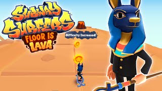 Subway Surfers Floor is lava No Floor Challenge in CAIRO 2022 [upl. by Darbee781]