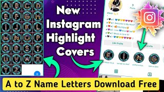 NEW Instagram Highlight Covers Name  Instagram Highlight Stories Covers  TECH Light [upl. by Phox]