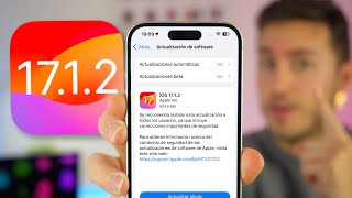 iOS 1712 SALE HOY importante ACTUALIZACIÓN para iPhone ⚠️ [upl. by Hbaruas]