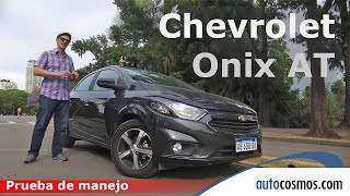 Chevrolet Onix AT a prueba  Autocosmos [upl. by Hershell327]