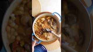 Curry de setas y garbanzos en cocotte [upl. by Nevag]