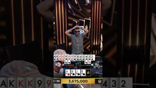 PELANDO GENTE  17 LEFTS WSOP 500K TRITON MILLION tritonpoker poker wsop [upl. by Brink]