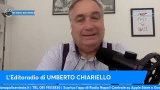 LEDITORIALE DI UMBERTO CHIARIELLO 2806 Una Vergogna Comunicativa [upl. by Yniattirb]