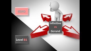 Infinitive vs Gerund Part 1 Only Gerund [upl. by Leiand]