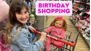 REBORN SHOPPING for AVAS 2nd BIRTHDAY [upl. by O'Doneven]