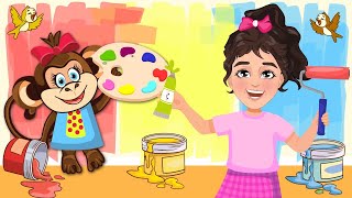 Color Songs for Kids  Preschool Songs for Children  Learning Videos [upl. by Kimberli812]