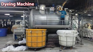 Fabric Dyeing Process in Dyeing Machine  Fabric Dyeing Machine  Textile Dyeing [upl. by Ahsram]