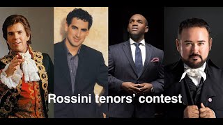 Languir per una bella the Rossini tenors’ contest [upl. by Minabe693]