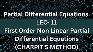 CHARPITS METHOD Example 45 and 6  For BABScII SEMESTER III [upl. by Lednyc]