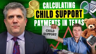 Calculating Child Support Payments In Texas [upl. by Okwu]