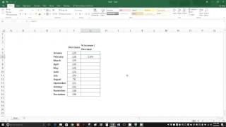 How to Calculate Percent Increase and Decrease in Excel [upl. by Lundin866]