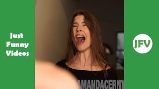 Amanda Cerny New Instagram Videos 2018  Best Amanda Cerny Vines Compilation Just Funny Videos [upl. by Akirrehs]